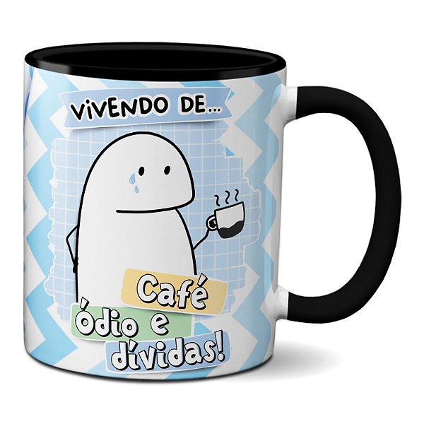 Caneca café florks meme engraçados