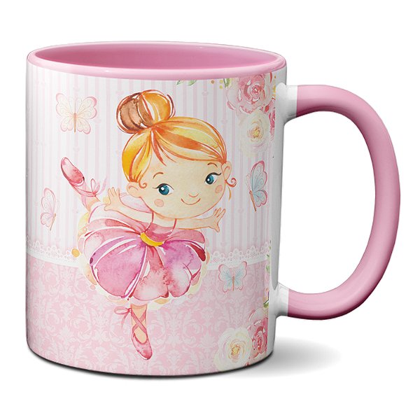 Caneca Dançarina De Ballet Presente Bailarina Fofa Balé