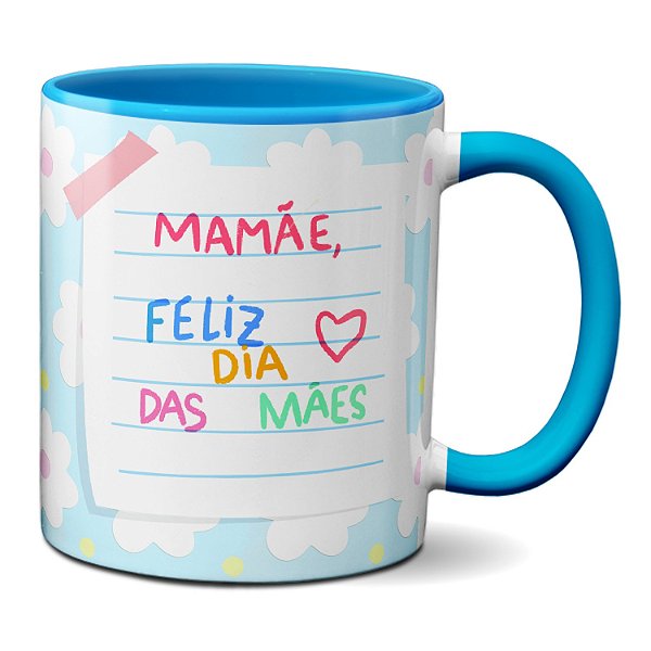 Caneca Mãe É Exemplo Vivo De Amor E Dedicação Mamãe Te Amo