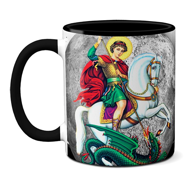 Caneca Presente Religioso Meu Protetor São Jorge!