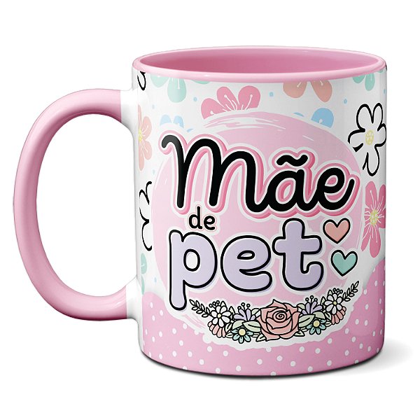 Caneca Fofa Mãe De Pet Para Melhor Mãe Do Mundo Presente