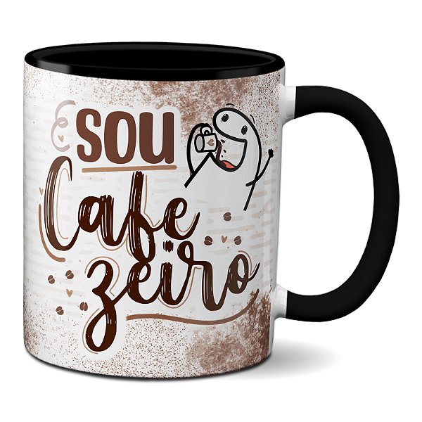 Caneca Flork Presente Fofo Eu Sou Cafezeiro Xícara Fofa