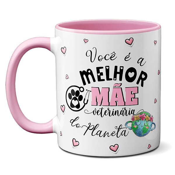 Caneca Especialista Em Cuidar Melhor Mãe Veterinária