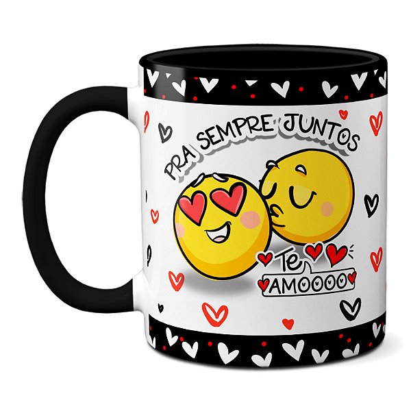 Caneca Feliz Dia Dos Namorados Te Quero Pra Vida Inteira