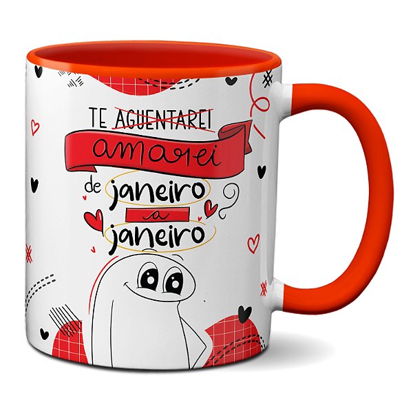 Caneca Flork Te (Aguentarei) Amarei De Janeiro A Janeiro