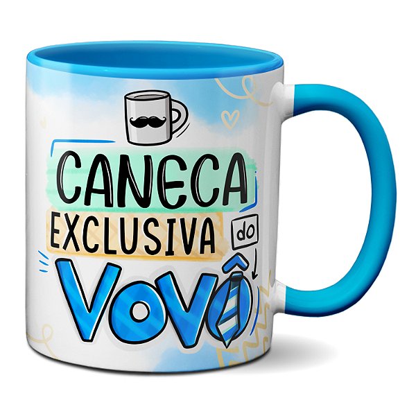Caneca Feliz Dia Dos Avós Caneca Exclusiva Do Vovô Presente