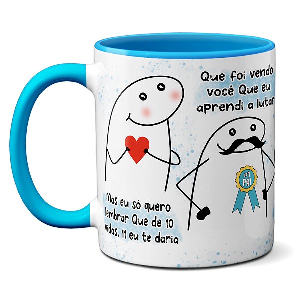 Caneca Flork Feliz Dia Dos Pais Você É Minha Inspiração