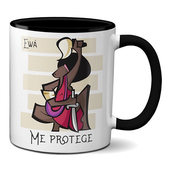 Caneca Ewá Yewá Orixá Da Sensibilidade E Vidência Protetora