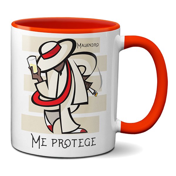 Caneca Malandro Entidade Zé Pilintra Me Protege