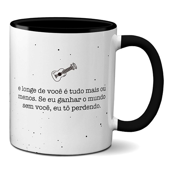 Caneca Longe De Você É Tudo Mais Ou Menos Presente Namorados