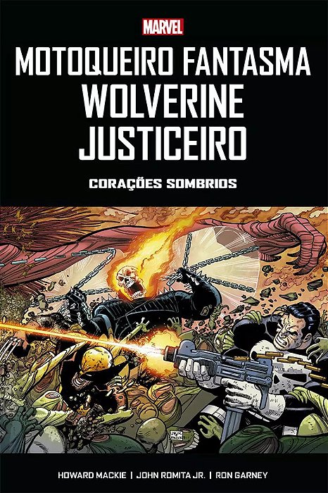 Motoqueiro Fantasma, Wolverine, Justiceiro: Corações Sombrios, de Ron Garney