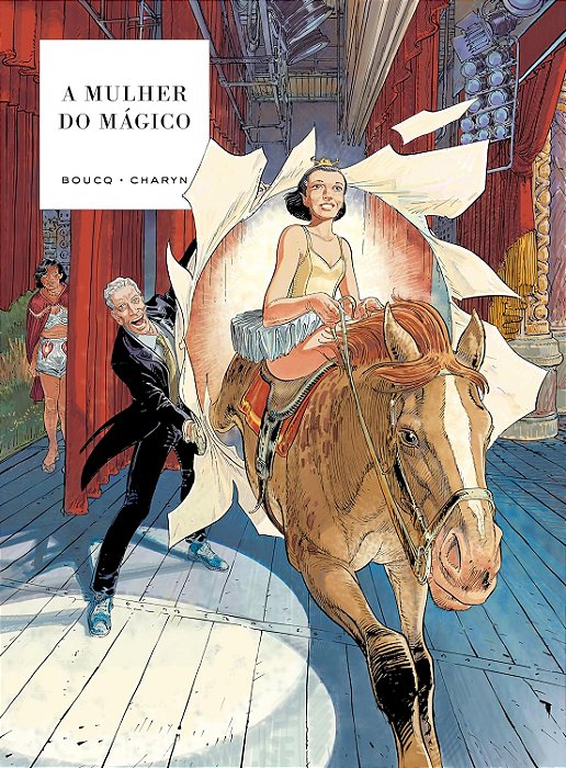 A Mulher do Mágico, de François Boucq e Jerome Charyn