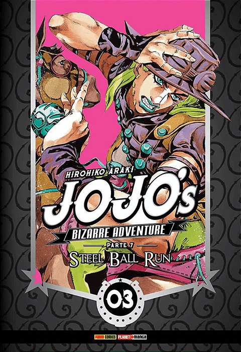 Jojo's Bizarre Adventure – Steel Ball run vol. 3, de Hirohiko Araki