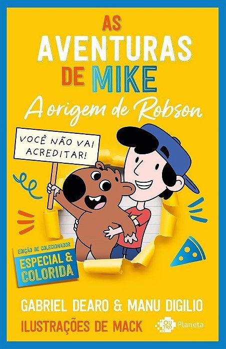 As Aventuras de Mike - Vol. 04: A Origem de Robson - Edição de Colecionador