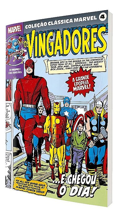 COLECAO CLASSICA MARVEL VOL.04 - VINGADORES VOL.01