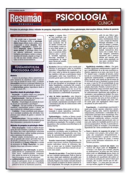 Psicologia Clínica