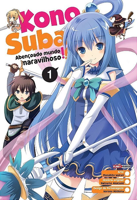 Konosuba - Vol. 01: Abencoado Mundo Maravilhoso!