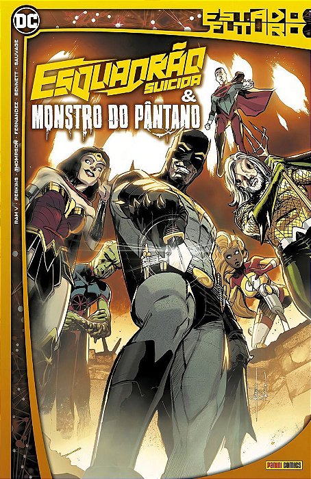 Esquadrao Suicida e Monstro Do Pantano