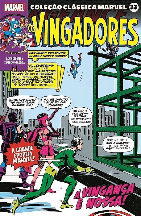 Coleção Clássica Marvel - Vol. 33 - Vingadores Vol.04