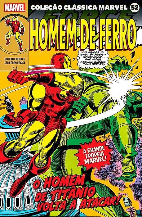 Colecao Classica Marvel Vol. 52 - Homem Ferro-v.06