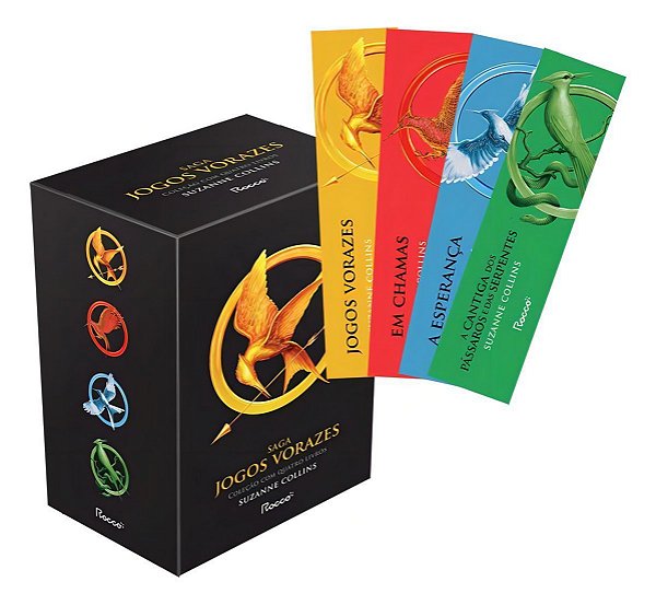 Box Completo - Jogos Vorazes - 4 Livros (Com Marcadores)