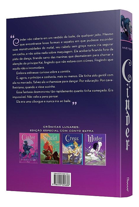 Cinder - Edição Expandida Com Conteúdo Extra
