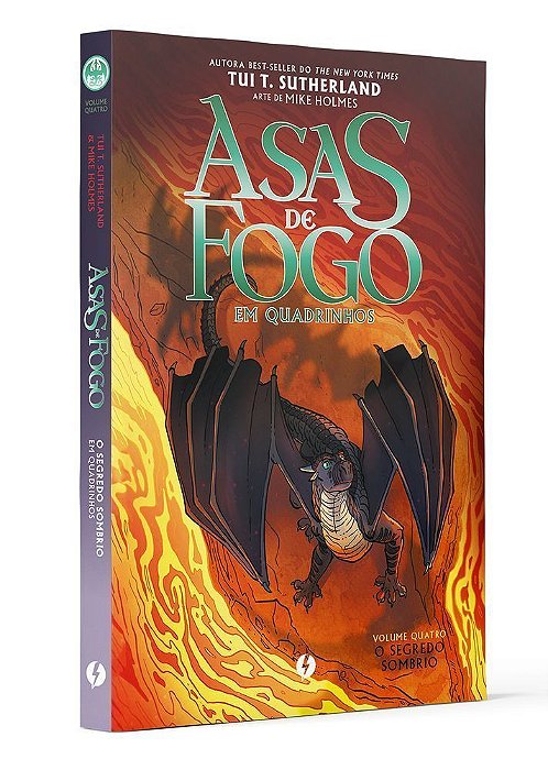 Asas De Fogo: O Segredo Sombrio Em Quadrinhos