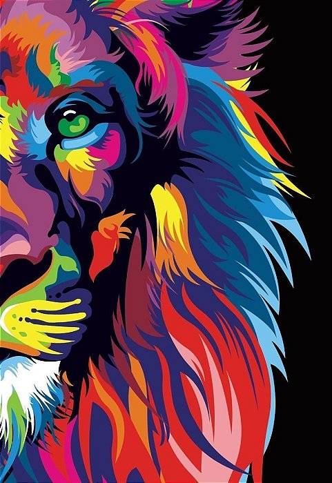 Bíblia NVT Lion Colors Slim - Letra Maior