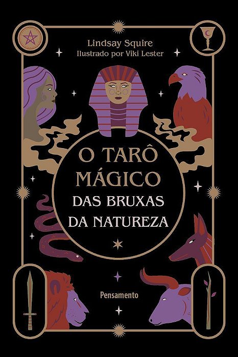 O Tarô Mágico Das Bruxas Da Natureza - Caixa Com Livro + 78 Cartas
