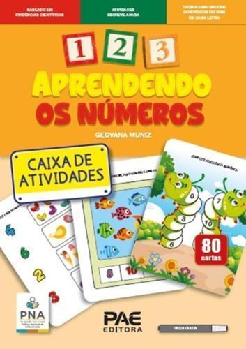 123 Aprendendo Os Numeros - Caixa De Atividades