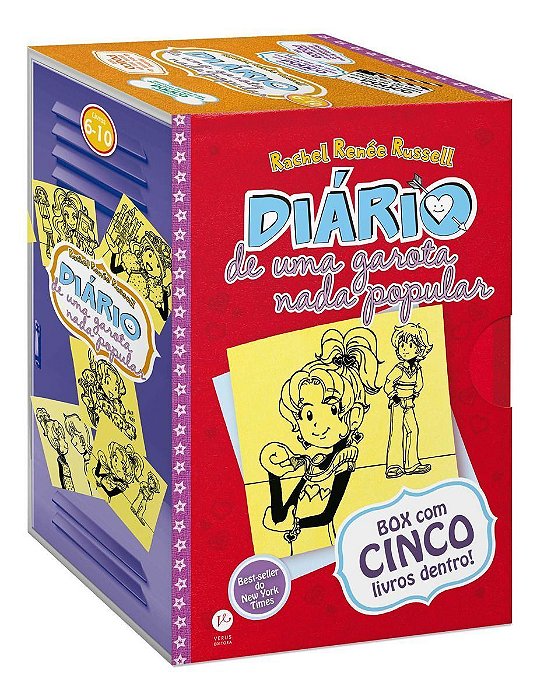 Box - Diário de Uma Garota Nada Popular - (Edição de bolso - Vol. 6 A 10)
