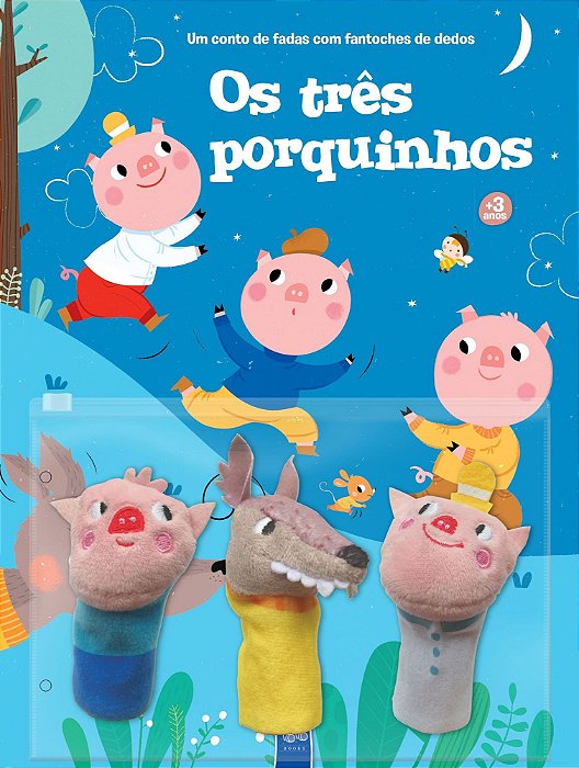 Um Conto De Fadas Com Fantoches De Dedos: Os Três Porquinhos
