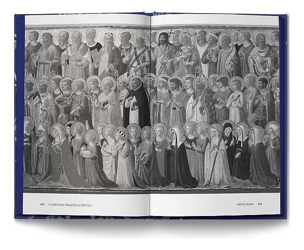 O Livro Das Orações Católicas - Capa Floral
