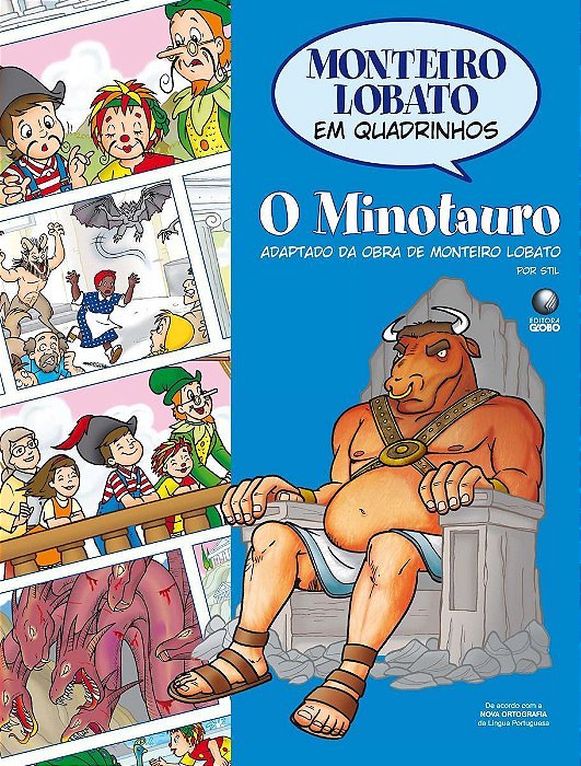 Monteiro Lobato Em Quadrinhos - o Minotauro