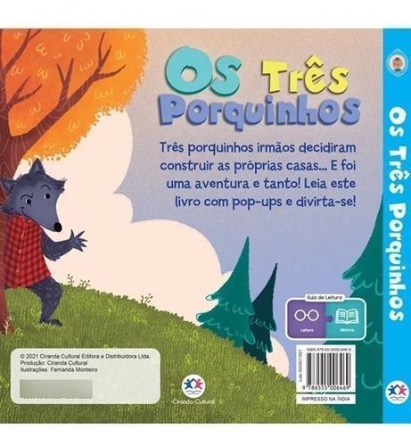 Pop-UPs Divertidos - Os Três Porquinhos