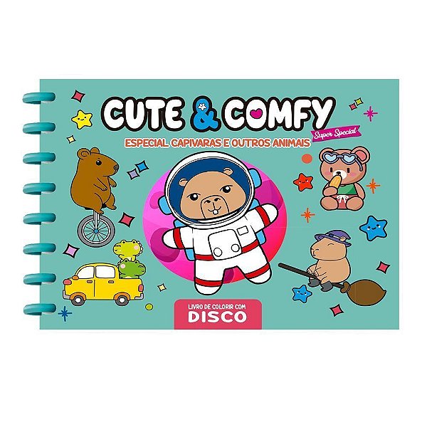Cute & Comfy Super Special - Edição 11 - Especial Capivaras e Outros Animais - Encadernação Em Disco