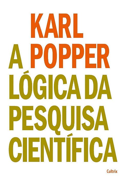 A Lógica Da Pesquisa Científica