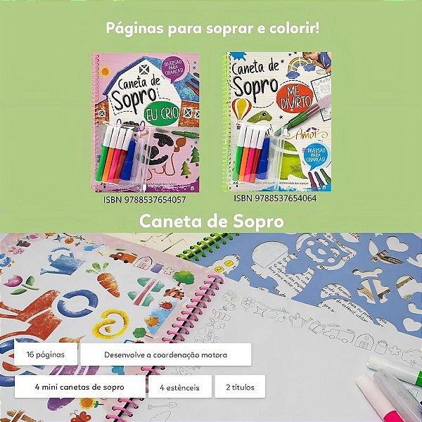 Caneta de Sopro - Me Divirto