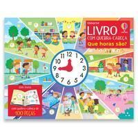 Que Horas São?: Livro Com Quebra-cabeça