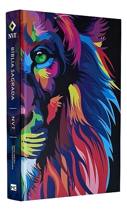 Bíblia NVT Letra Normal - Lion Colors