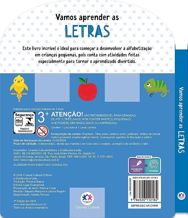 Vamos Aprender As Letras