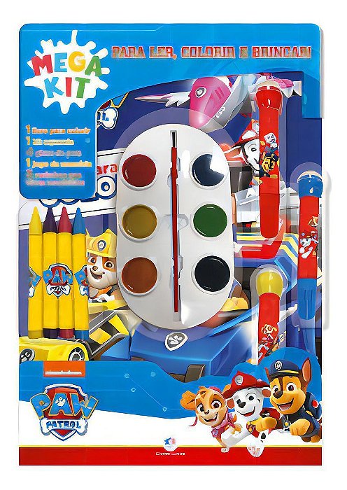 Patrulha Canina - Ler, Colorir e Brincar