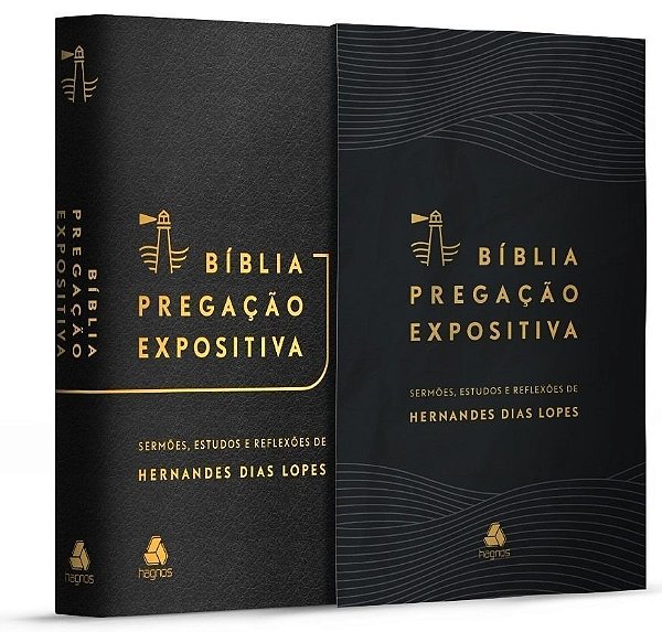 Bíblia Pregação Expositiva - Preto