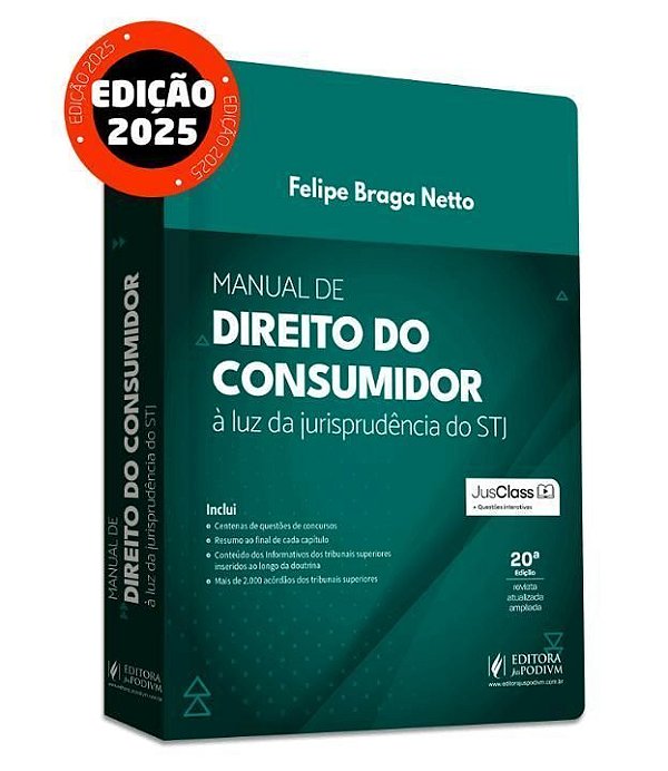 Manual De Direito Do Consumidor à Luz Da Jurisprudência Do Stj (2025)