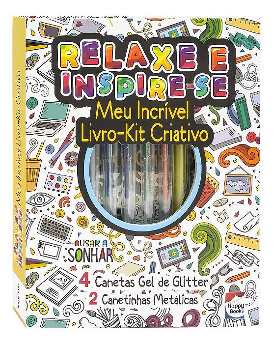 Meu Incrível Kit Criativo - Relaxe e Inspire-Se