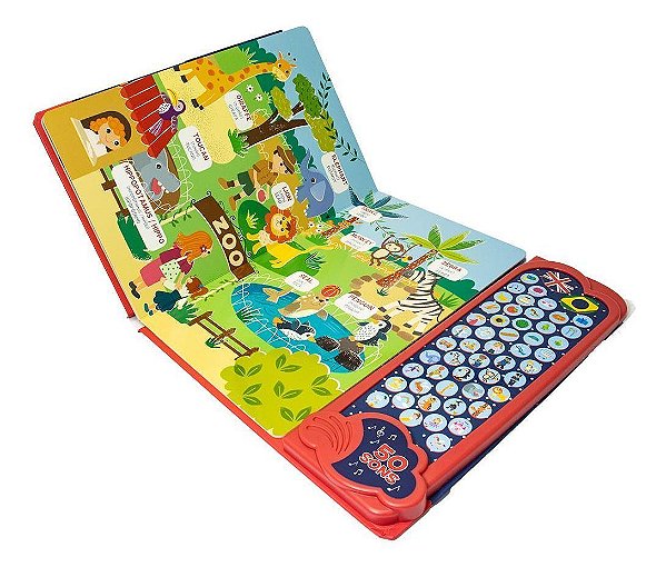 Livro Sonoro - Primeiras Palavras Inglês