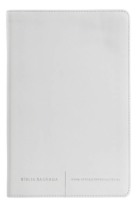 Bíblia Sagrada Slim - Luxo, Capa Branca - NVI