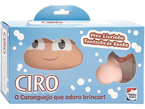 Meu Livrinho Fantoche De Banho: Ciro, o Caranguejo Adora Brincar