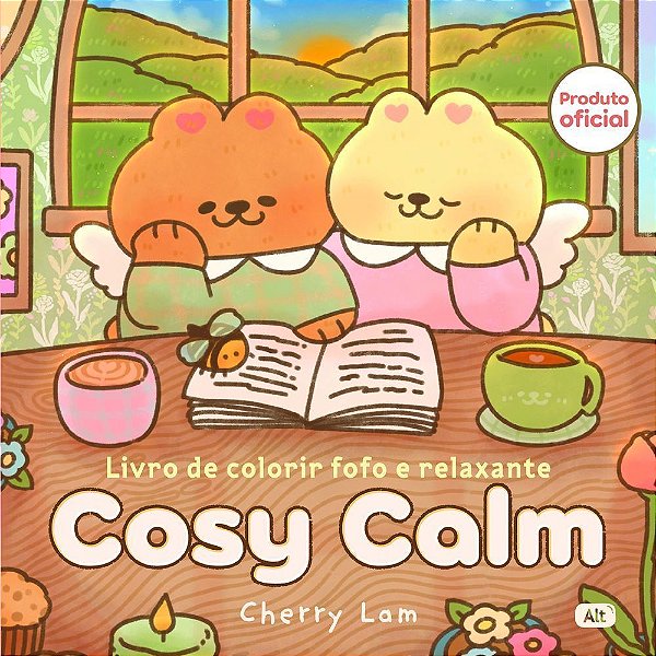 Cosy Calm - Livro de Colorir Fofo e Relaxante