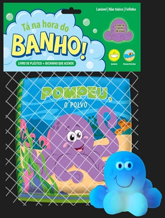 Tá na Hora do Banho - Pompeu, o Polvo